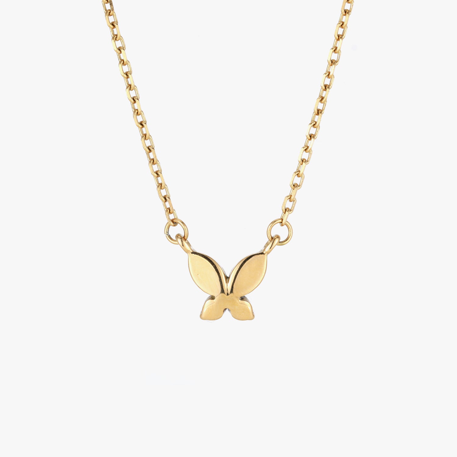 Strength: Opal Butterfly Necklace