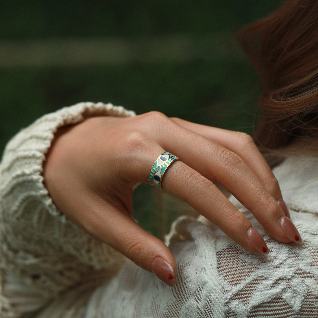 Vintage Evil Eye Ring