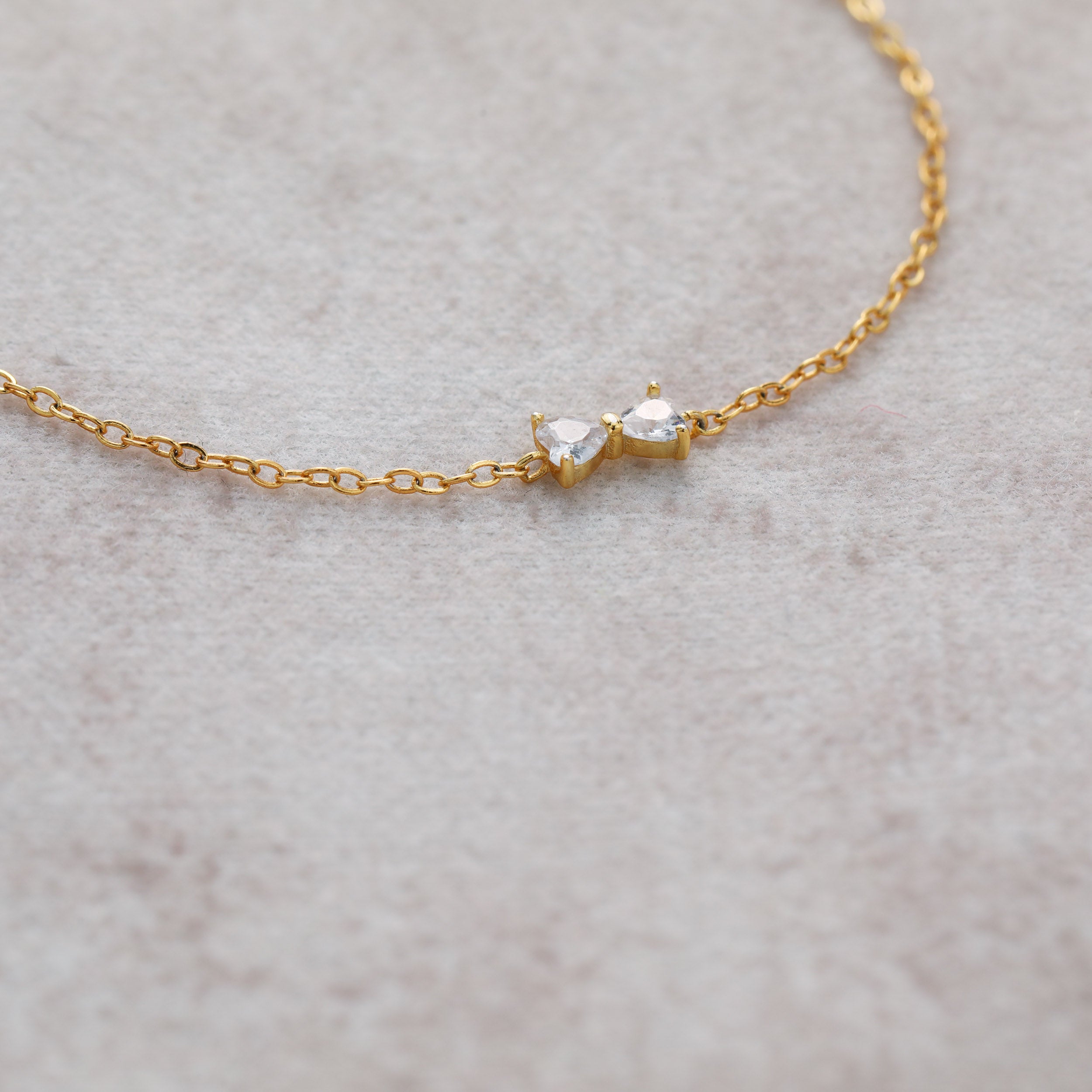 S925 Dainty Tiny Bow Bracelet