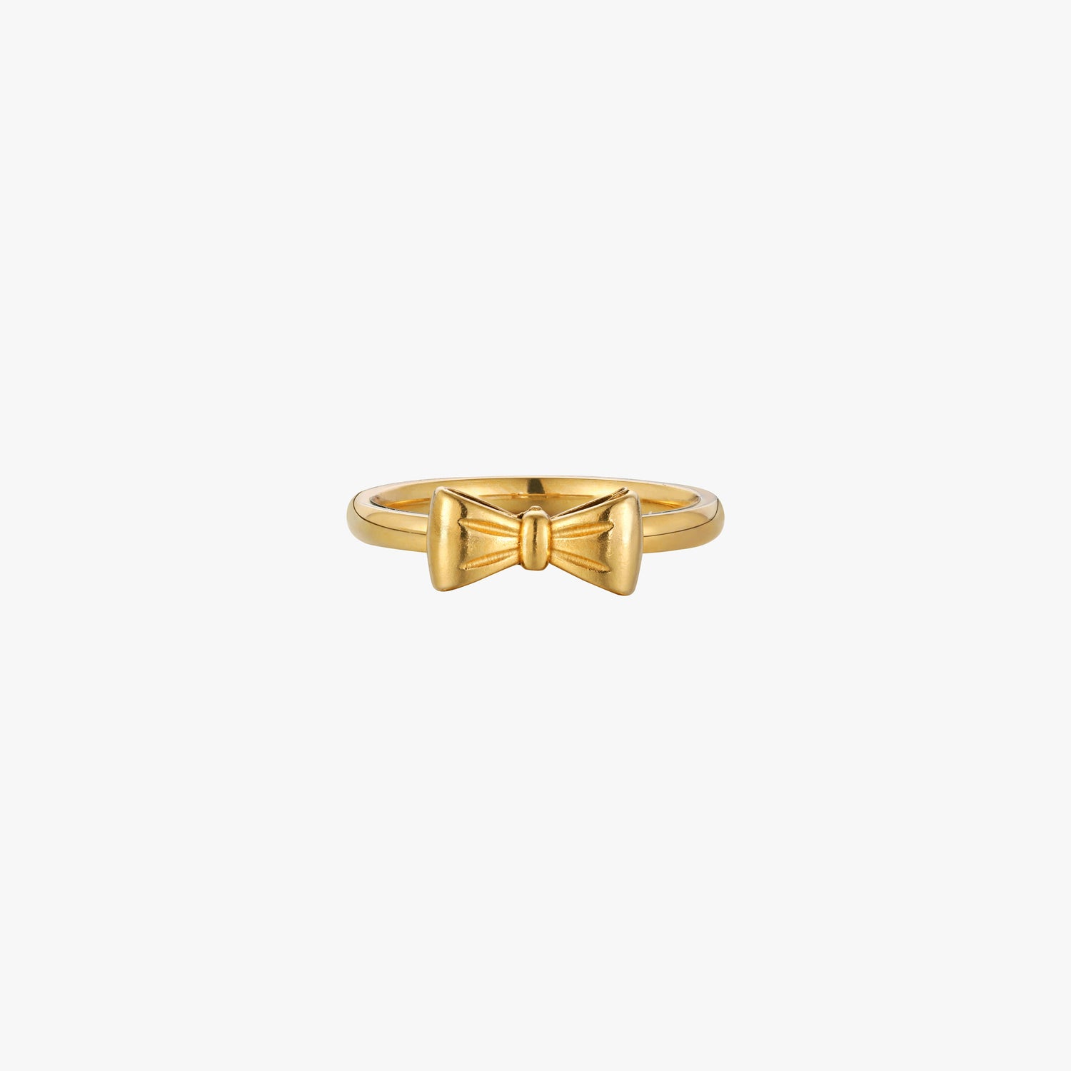 Gold Bow Ring