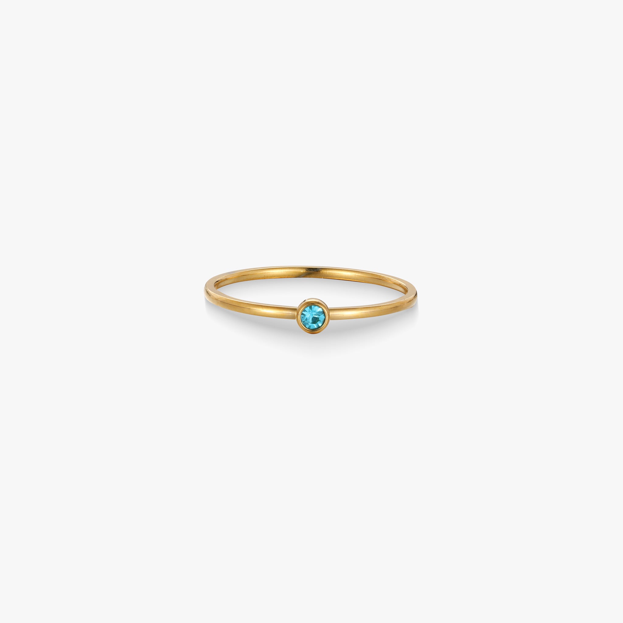 Dainty Stackable Birthstone Ring