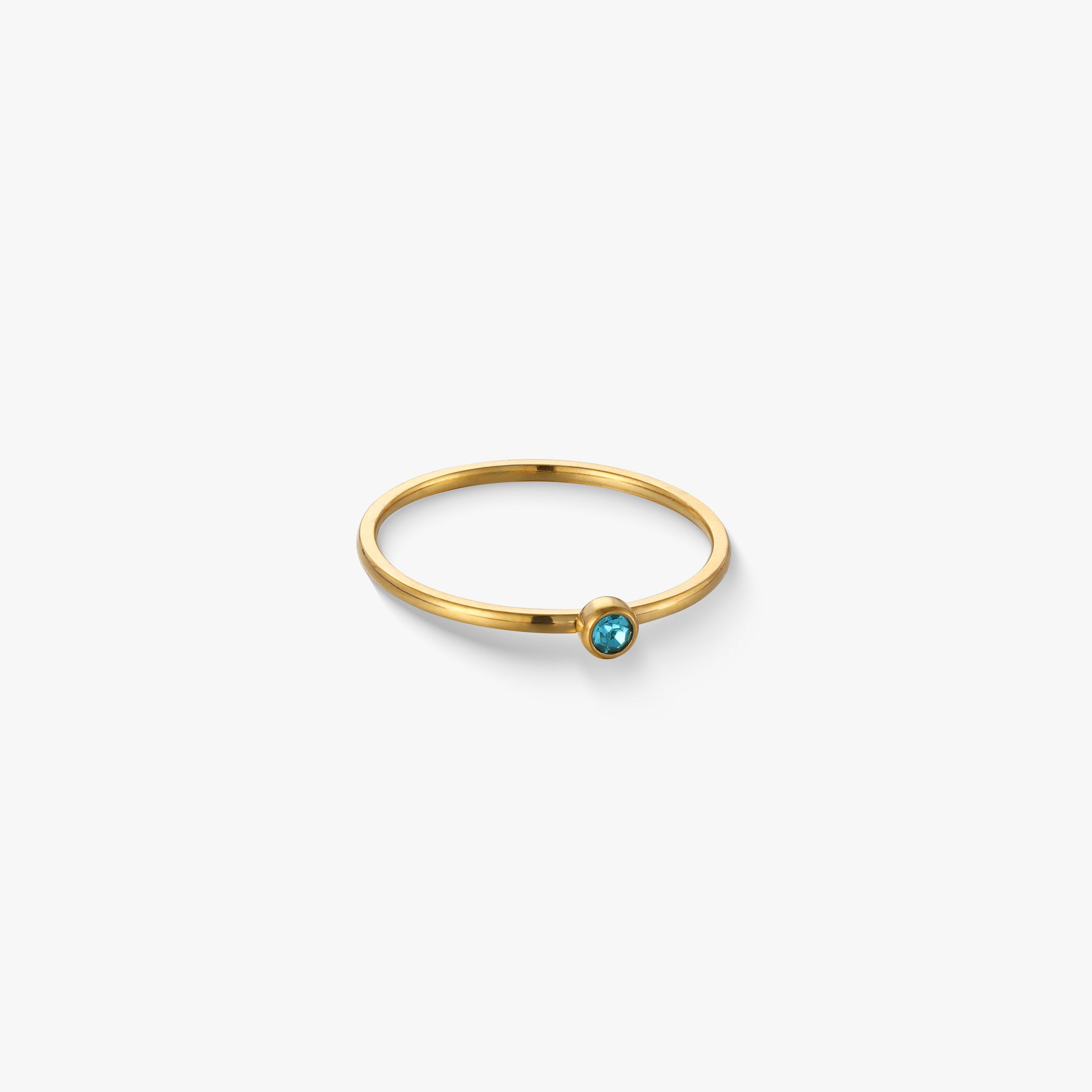 Dainty Stackable Birthstone Ring