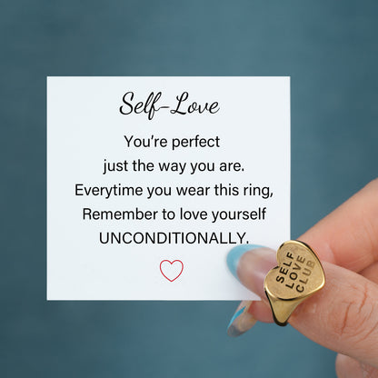 Selflove Club Signet Ring