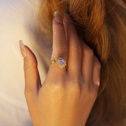 Flower Fidget Ring