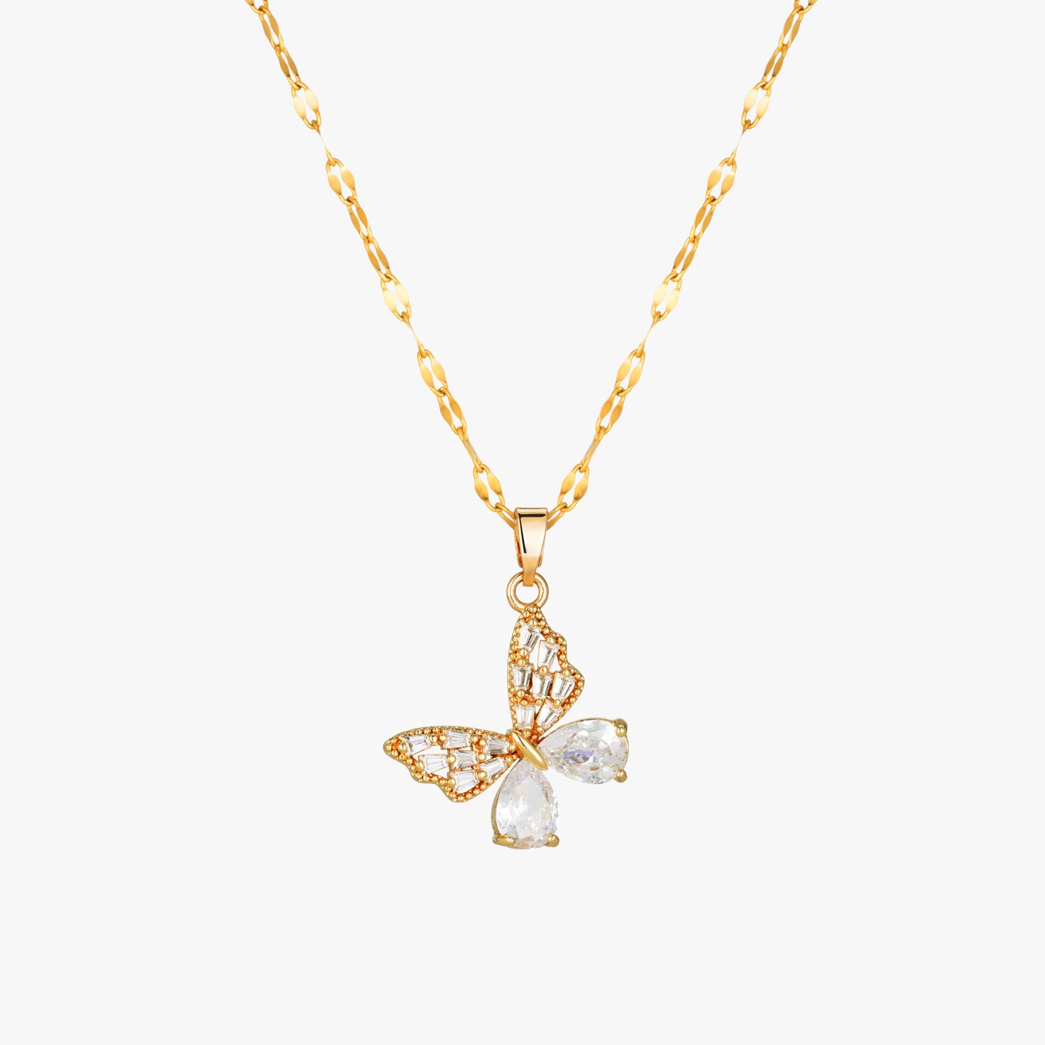 Believe It &amp; Fly Butterfly Necklace