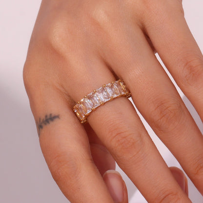 Sparkling Band Ring