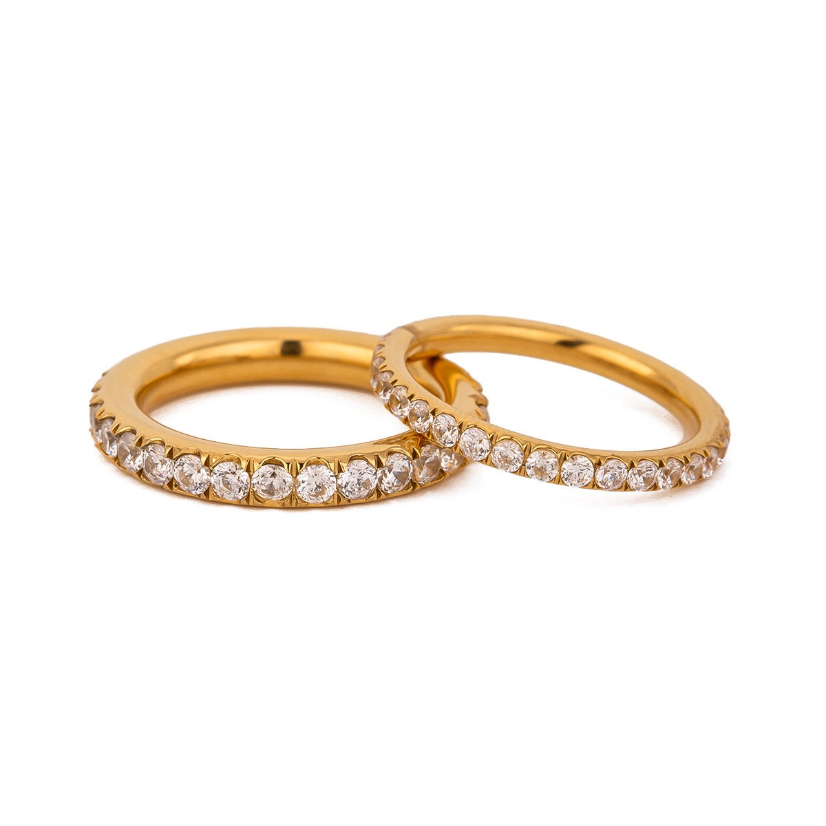 Stackable Diamond Band Ring