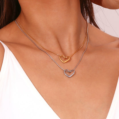 Embrace Yourself Heart Necklace