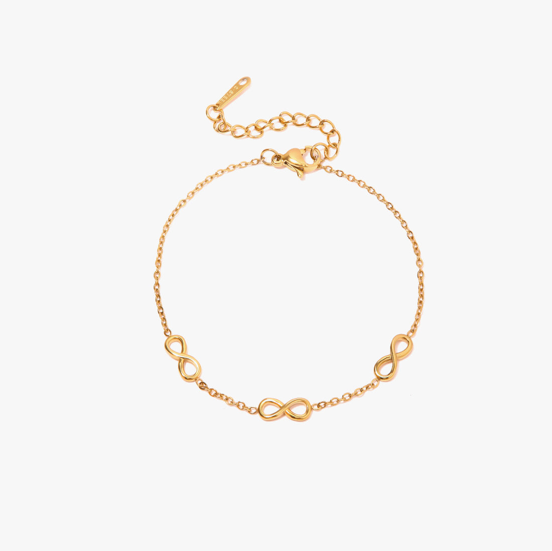 Tripe Infinity Bracelet