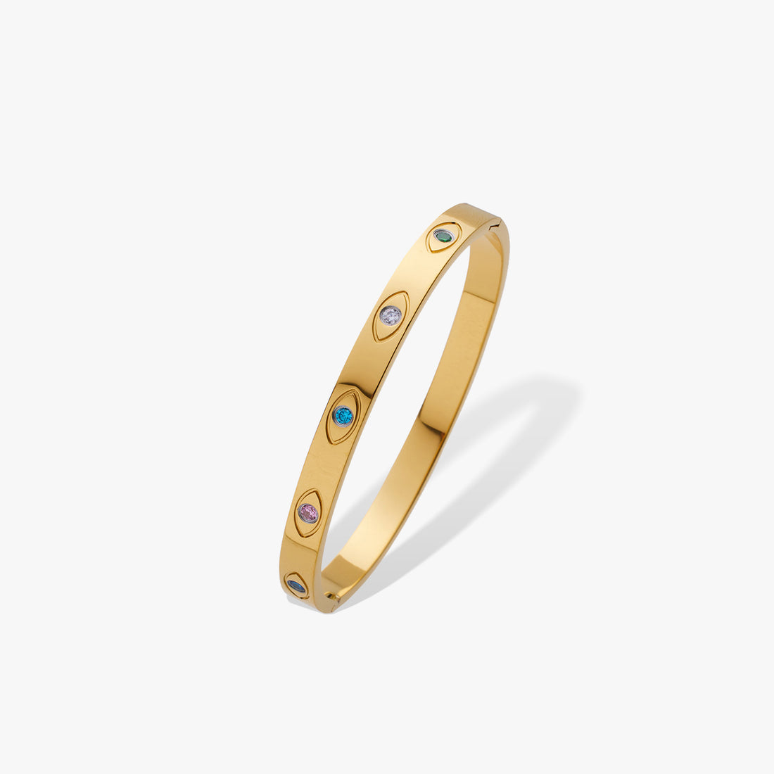 Colorful Evil Eye Bangle