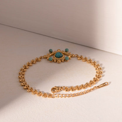 Turquoise Evil Eye Bracelet