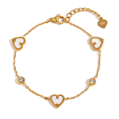 Triple Heart Bracelet