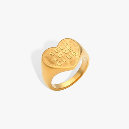 Selflove Club Signet Ring