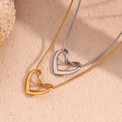 Embrace Yourself Heart Necklace