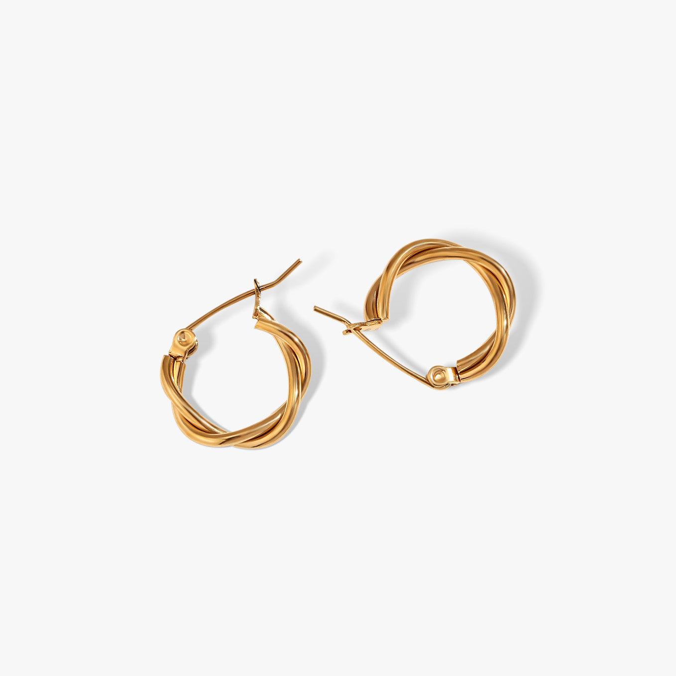 Twisted Wire Hoops